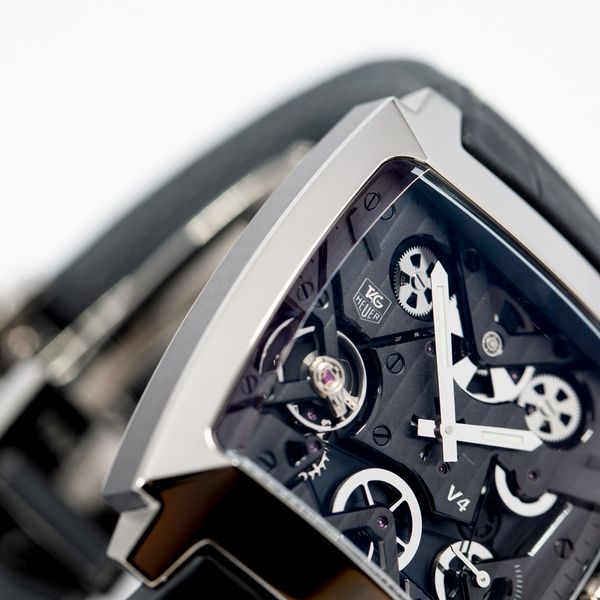 Tag Heuer V4 Monaco Limited Edition Watch WAW2080.FC6288 Mens