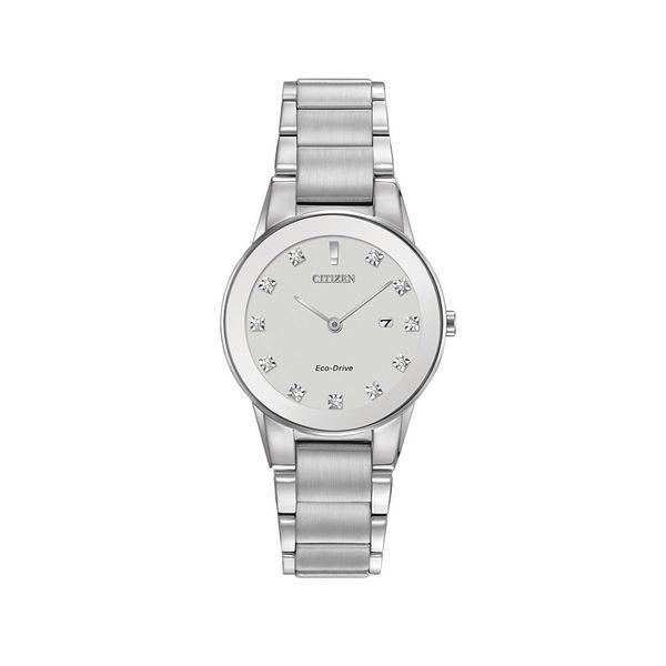 Citizen Eco-Drive Axiom Diamond Set Bracelet Watch | Peter Jackson