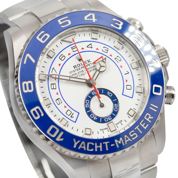 Rolex Yacht-Master II 116680 White Dial Watch