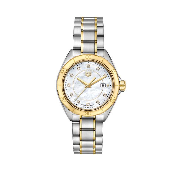 Tag Heuer Ladies Bi Coloured F1 Diamond Set Bracelet Watch Wbj1421 Bb0648 Peter Jackson The Jeweller