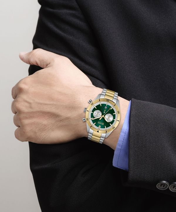 boss green watch