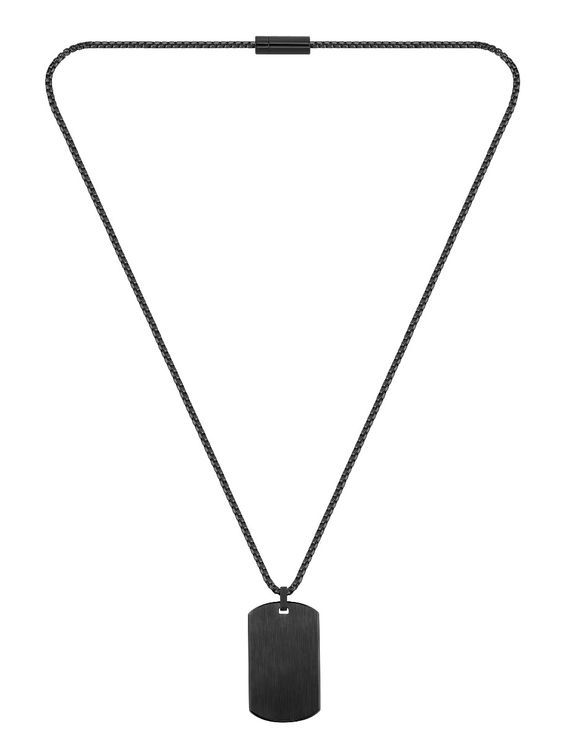 black dog necklace