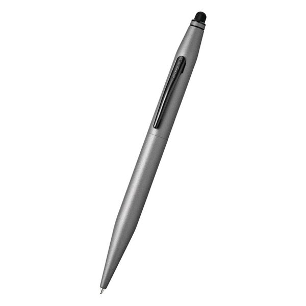 Cross Tech2 Titanium Gray Ballpoint Pen with Stylus