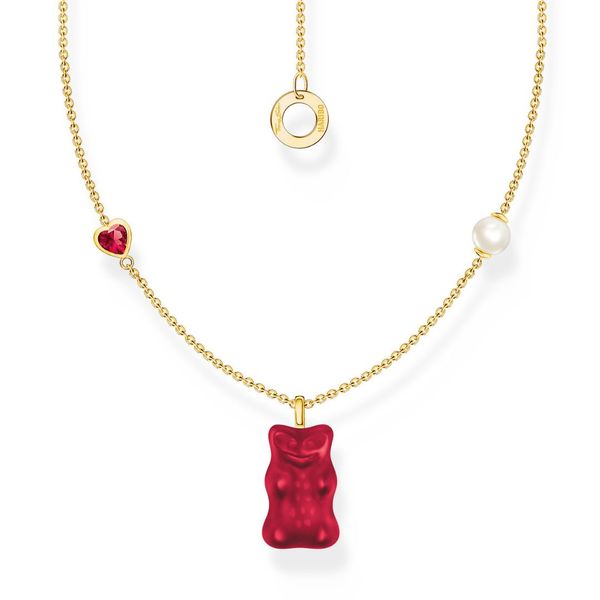 Thomas Sabo x Haribo My GoldBear Red Gold Necklace