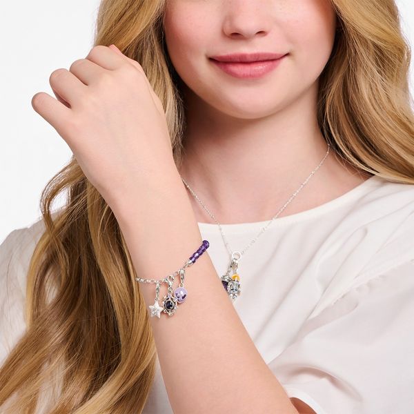 Thomas sabo amethyst charm hotsell