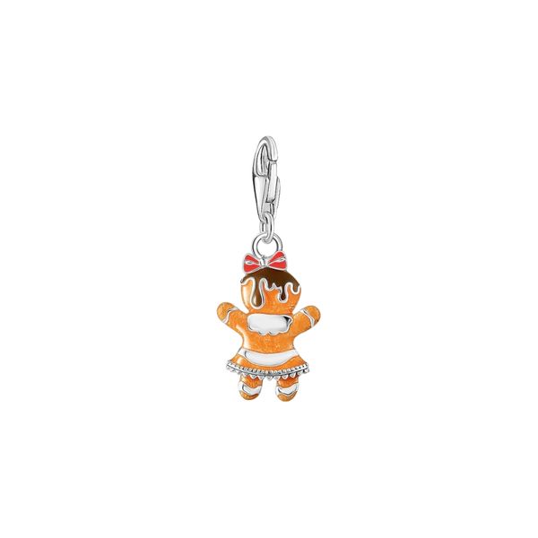 Thomas Sabo Silver Gingerbread Girl Charm Peter Jackson