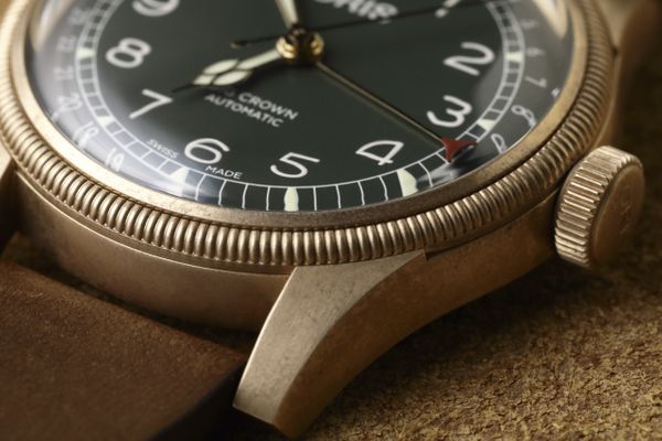oris bronze watch
