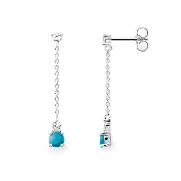 Thomas sabo turquoise clearance earrings