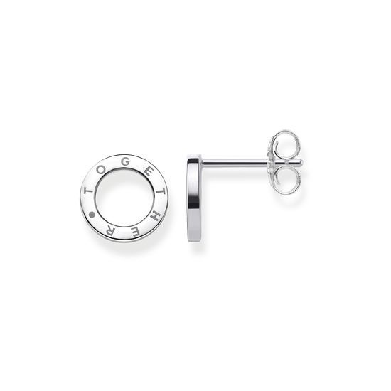 Thomas Sabo Together Forever Silver Necklace & Earrings Gift Set