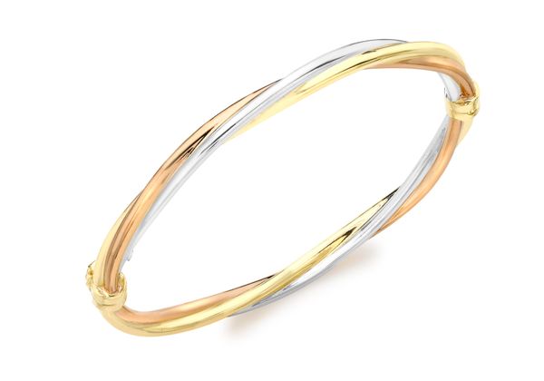 9ct gold bangles for ladies
