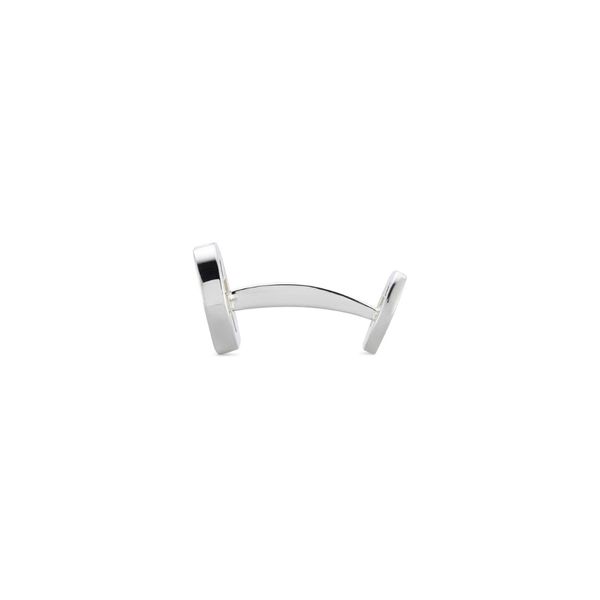 Gucci Interlocking Silver Cufflinks