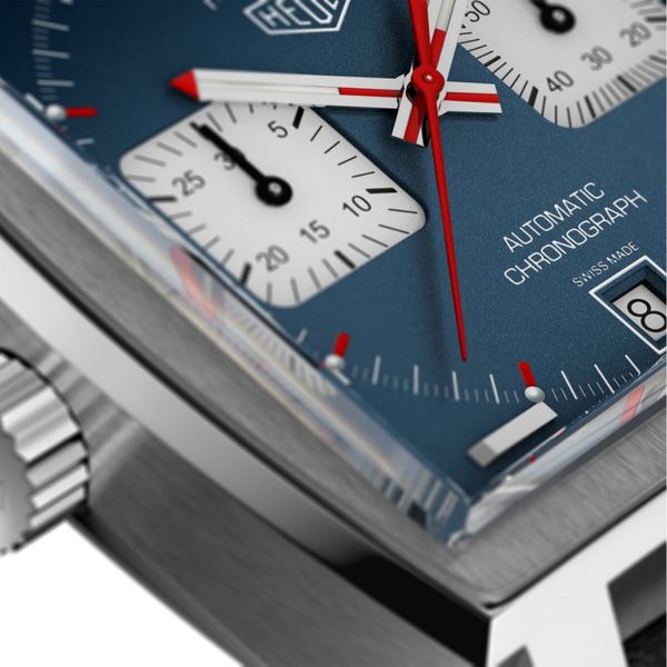 TAG Heuer Monaco Steve McQueen Edition Gents Chronograph Black Strap Watch