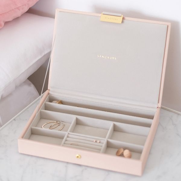 Stackers Blush & Gold Classic Jewellery Box Lid