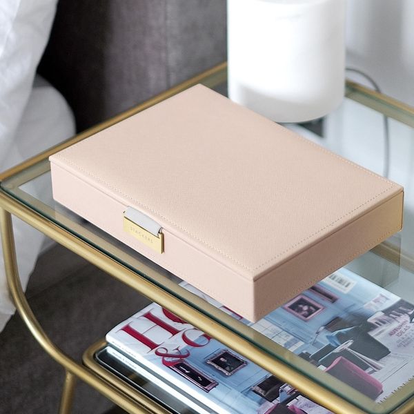 Stackers Blush & Gold Classic Jewellery Box Lid