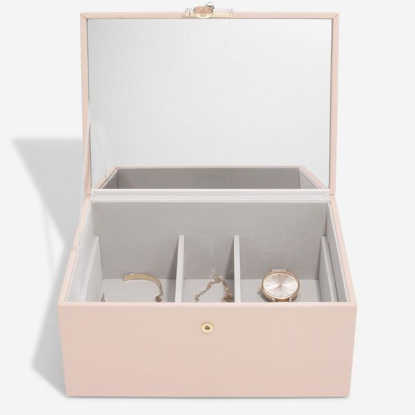 Stackers Blush & Gold Luxury Classic Jewellery Box