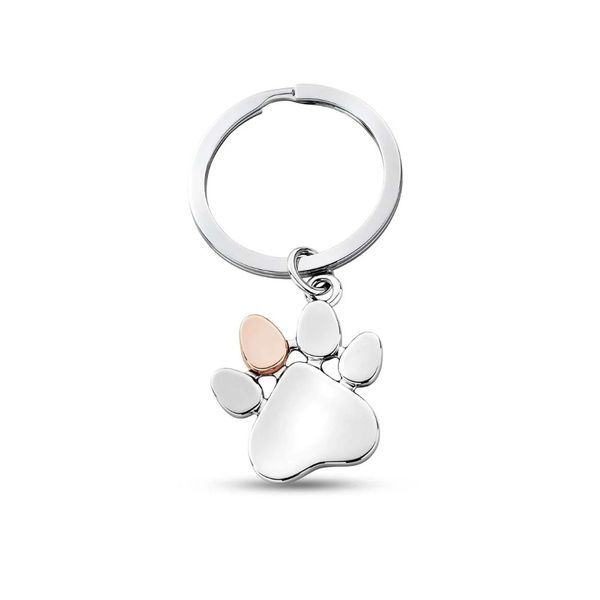 Clogau Paw Prints Keyring