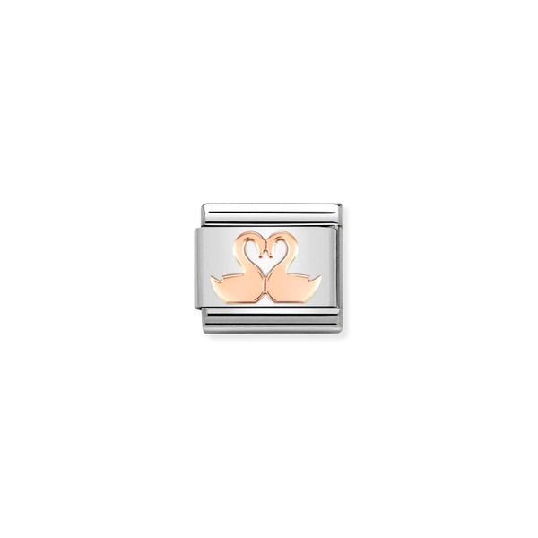 Nomination Composable Classic Link Animals In Rose Gold