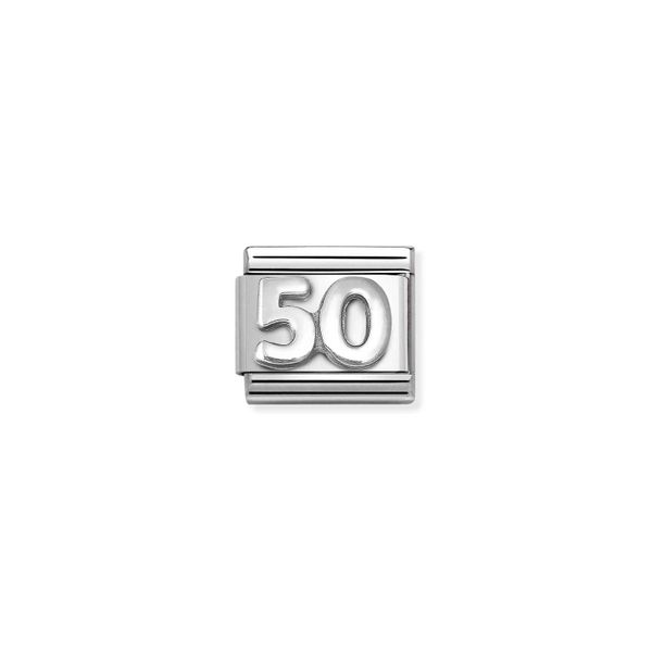 Nomination Composable Classic Link Suitcase In Sterling Silver