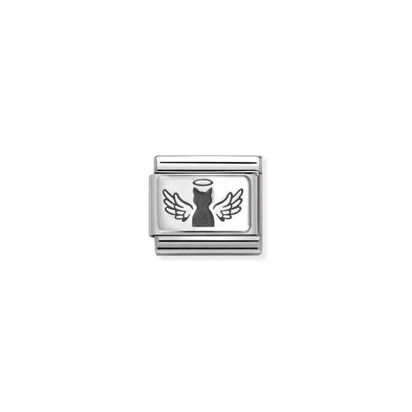 
Nomination Composable Classic Link Angel Cat In Sterling Silver