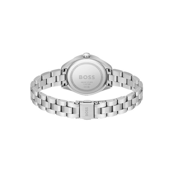 Boss Sage 32mm Steel Silver Dial Quartz Bracelet Watch