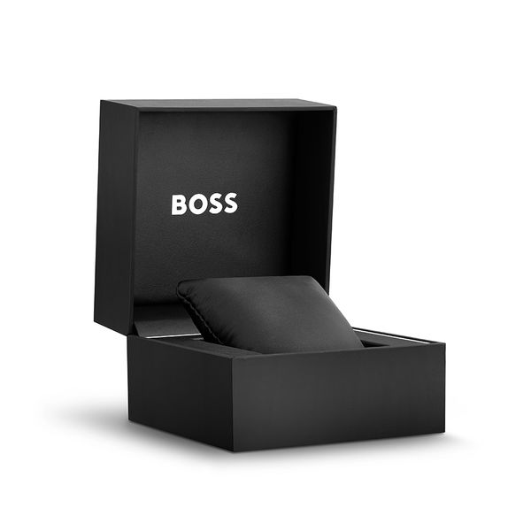 Boss Troper Black Dial Blue Red Bezel Chronograph Watch Peter Jackson