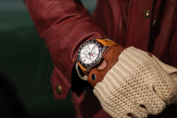 Bremont Jaguar C Type Leather Strap Watch Peter Jackson the Jeweller