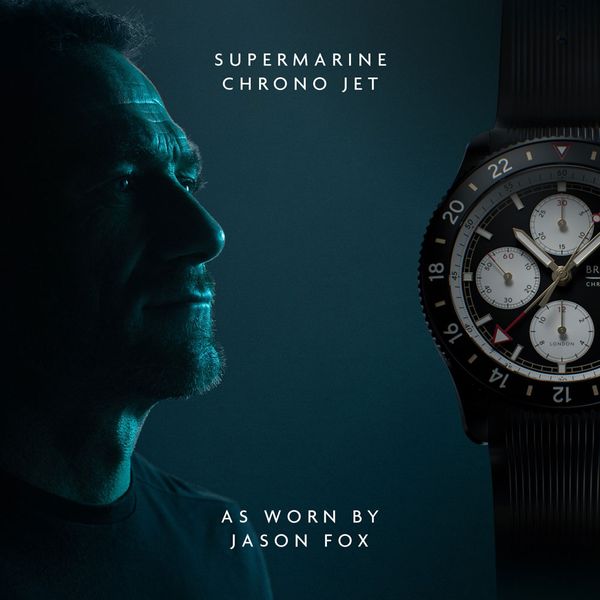 Bremont Supermarine Chrono Jet 43mm Rubber Strap Watch