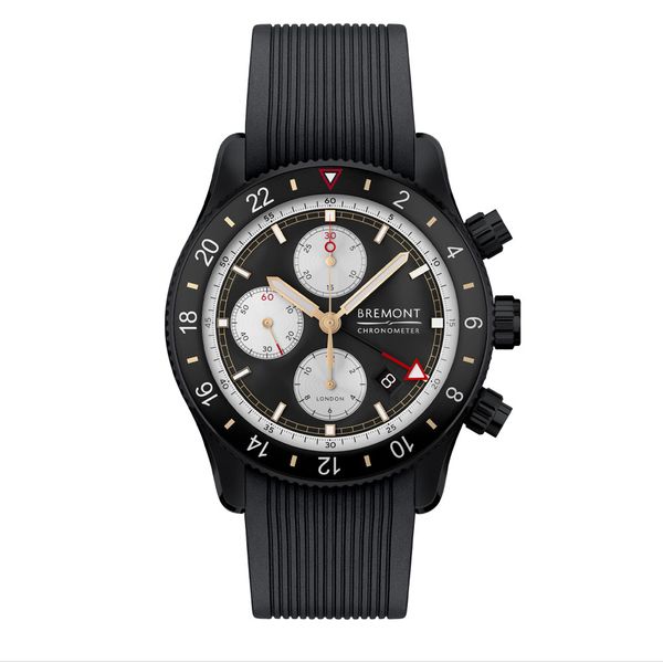 Bremont Supermarine Chrono Jet 43mm Rubber Strap Watch