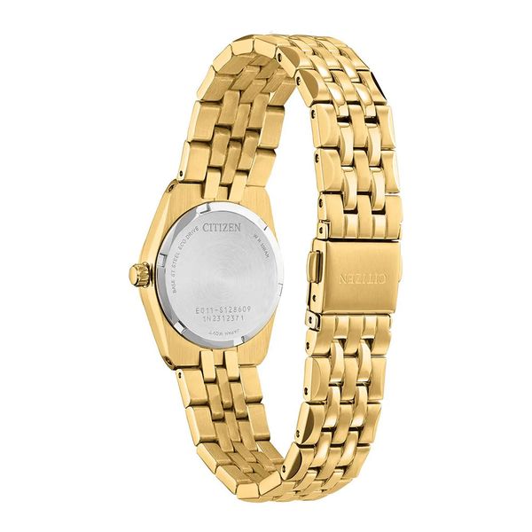 Citizen 28mm Gold Plated Eco-Drive Bracelet Watch