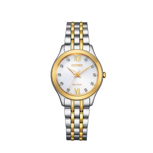 Citizen Ladies' Silhouette Diamond Set Bracelet Watch|Peter Jackson