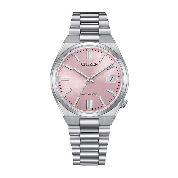 Citizen Tsuyosa 37mm Pink Steel Automatic Watch 