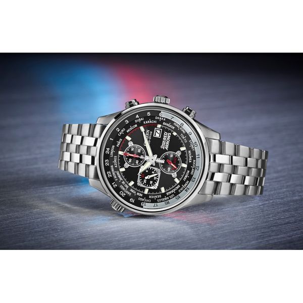 Citizen Gents Eco Drive Red Arrows Chronograph Bracelet Watch Peter Jackson