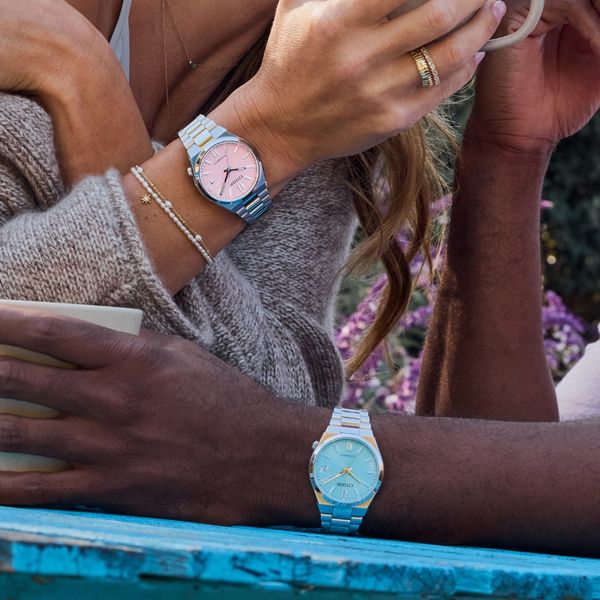 Citizen Tsuyosa 37mm Pink Steel Automatic Watch 