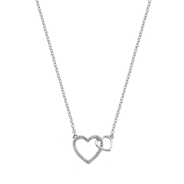 Hot Diamonds Togetherness Open Heart Pendant