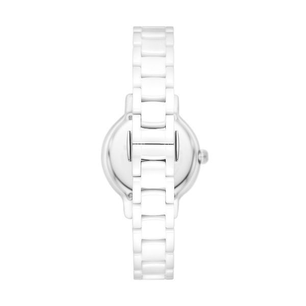 Emporio Armani Cleo 32mm White Ceramic Quartz Bracelet Watch