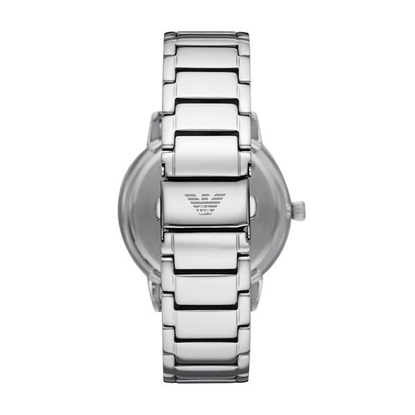 Emporio armani quartz stainless steel back best sale