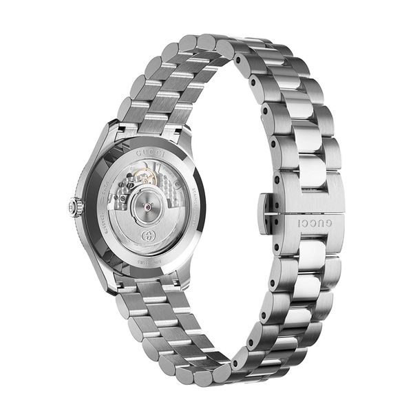 Gucci G-Timeless 40mm Bi - Colour Automatic Bracelet Watch