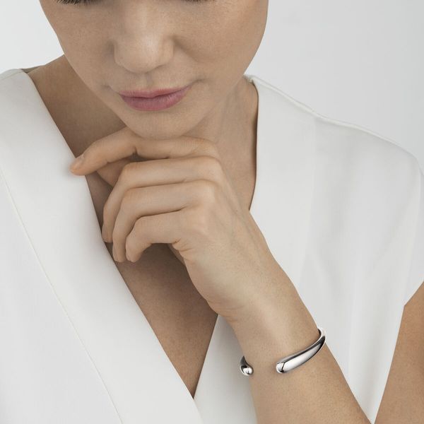 Georg Jensen Mercy Sterling Silver Open Bangle