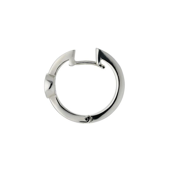 Gucci Interlocking Silver 17.5mm Hoop Earrings 