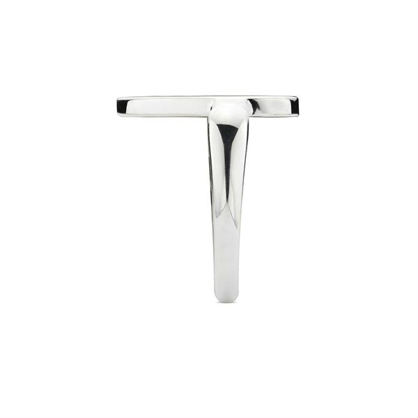 Gucci Trademark Heart Sterling Silver Ring