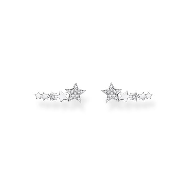 Thomas Sabo Silver Star Cluster Single Ear Climber