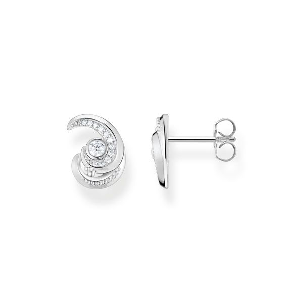 Thomas Sabo Ocean Wave Stone Silver Studs