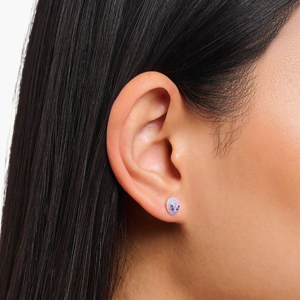 Silver stud earrings thomas sabo top