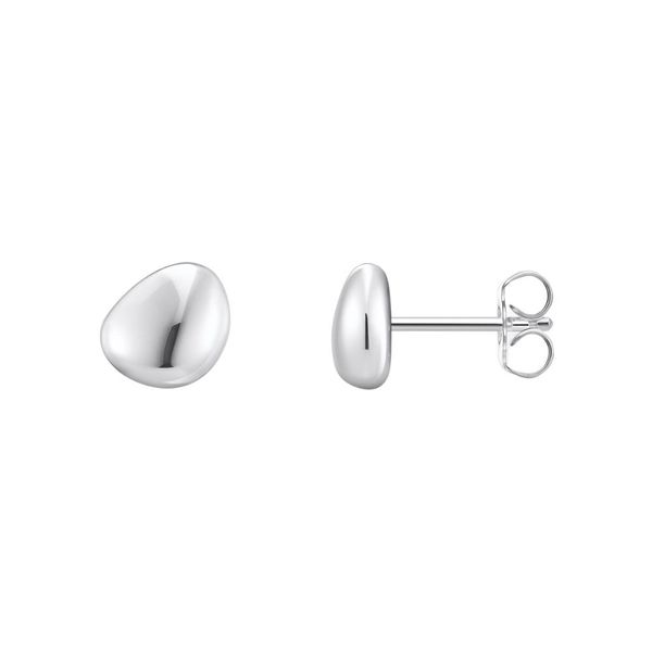 Thomas Sabo Silver Organic Shape Stud Earrings