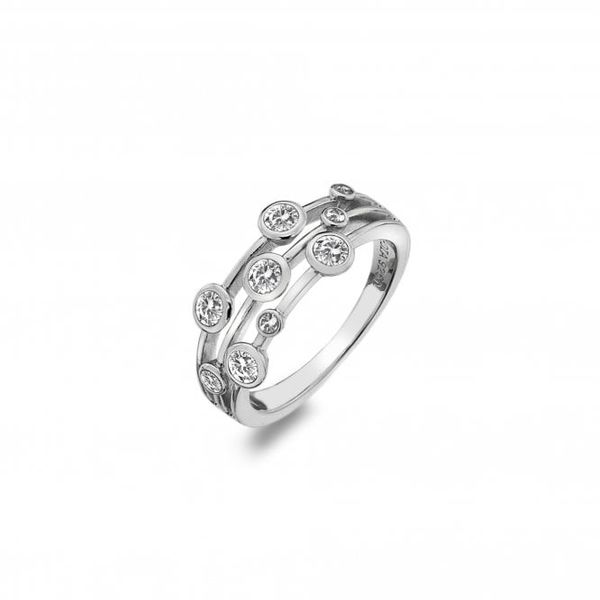 Hot Diamonds Tender Statement White Topaz Ring