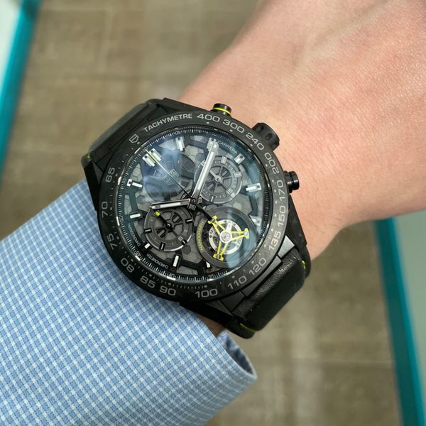 TAG Heuer Carrera Calibre Heuer 02T Tourbillon Nanograph|CAR5A8K.FT6172|Official  Tag Heuer stockist