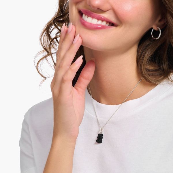 *THOMAS SABO × HARIBO*クリスタル&ベア ネックレス シルバー THOMAS SABO × HARIBO*クリスタル&ベア ネックレス シルバー