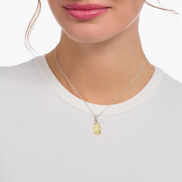Thomas Sabo x Haribo Gummy Bear White Silver Necklace