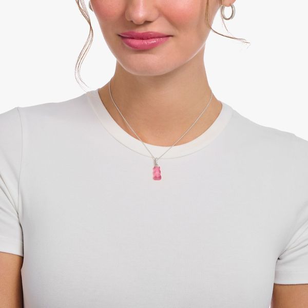 *THOMAS SABO × HARIBO*クリスタル&ベア ネックレス シルバー THOMAS SABO × HARIBO*クリスタル&ベア ネックレス シルバー