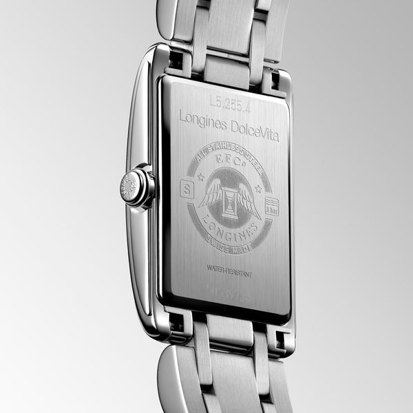 Longines DolceVita 32mm Mother of Pearl & Diamond Quartz Bracelet Watch